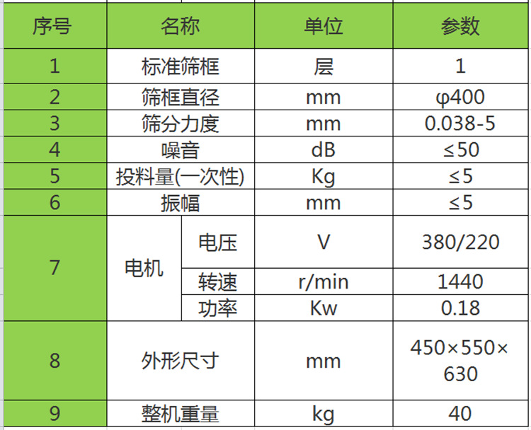 450型豆?jié){過(guò)濾振動(dòng)篩技術(shù)參數(shù)圖